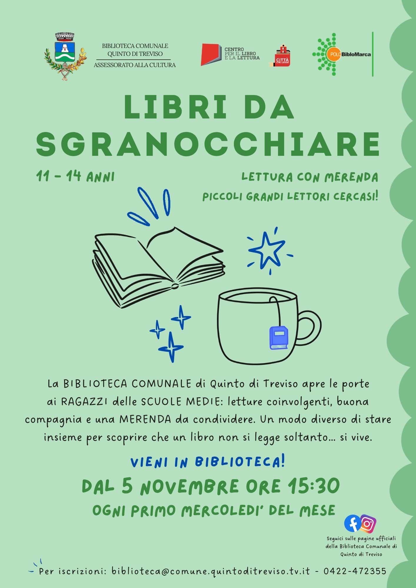"Libri da sgranocchiare" per i pi&ugrave; grandi