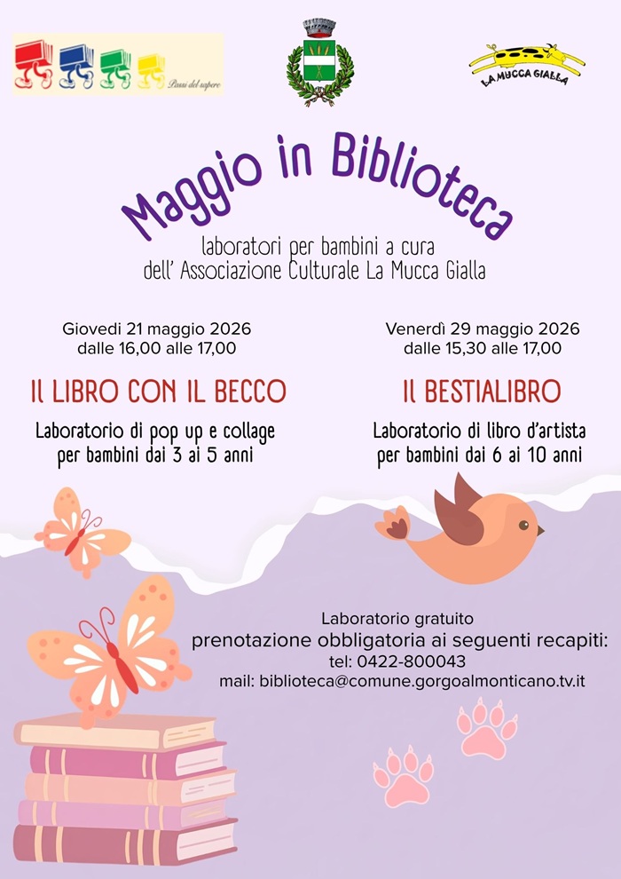 Gorgo al Monticano | Maggio in Biblioteca