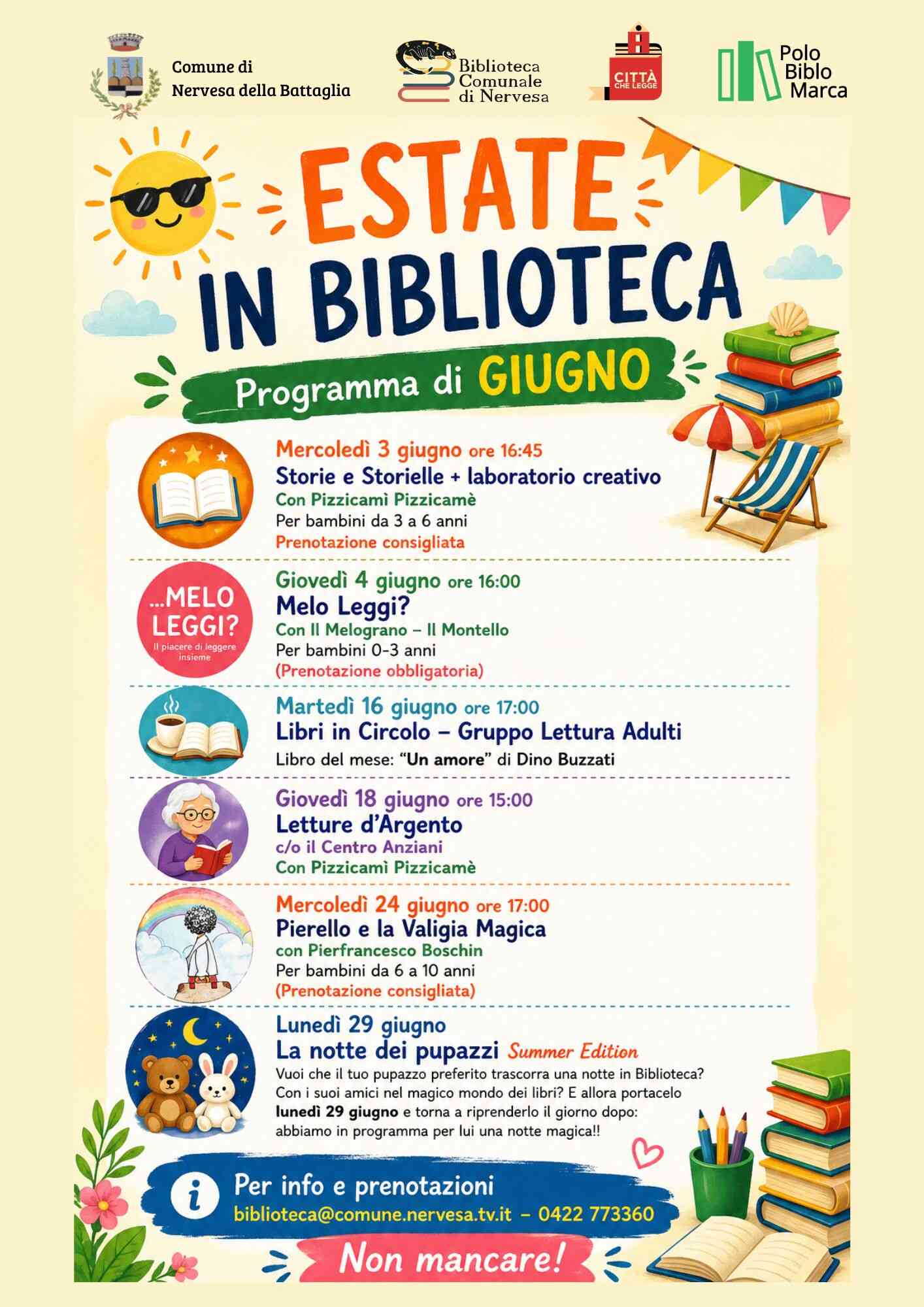 Nervesa della Battaglia | Estate in Biblioteca
