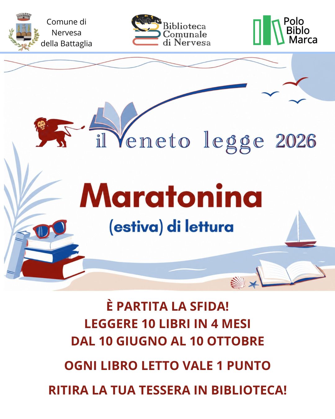 Nervesa della Battaglia | Al via la Maratonina di lettura!
