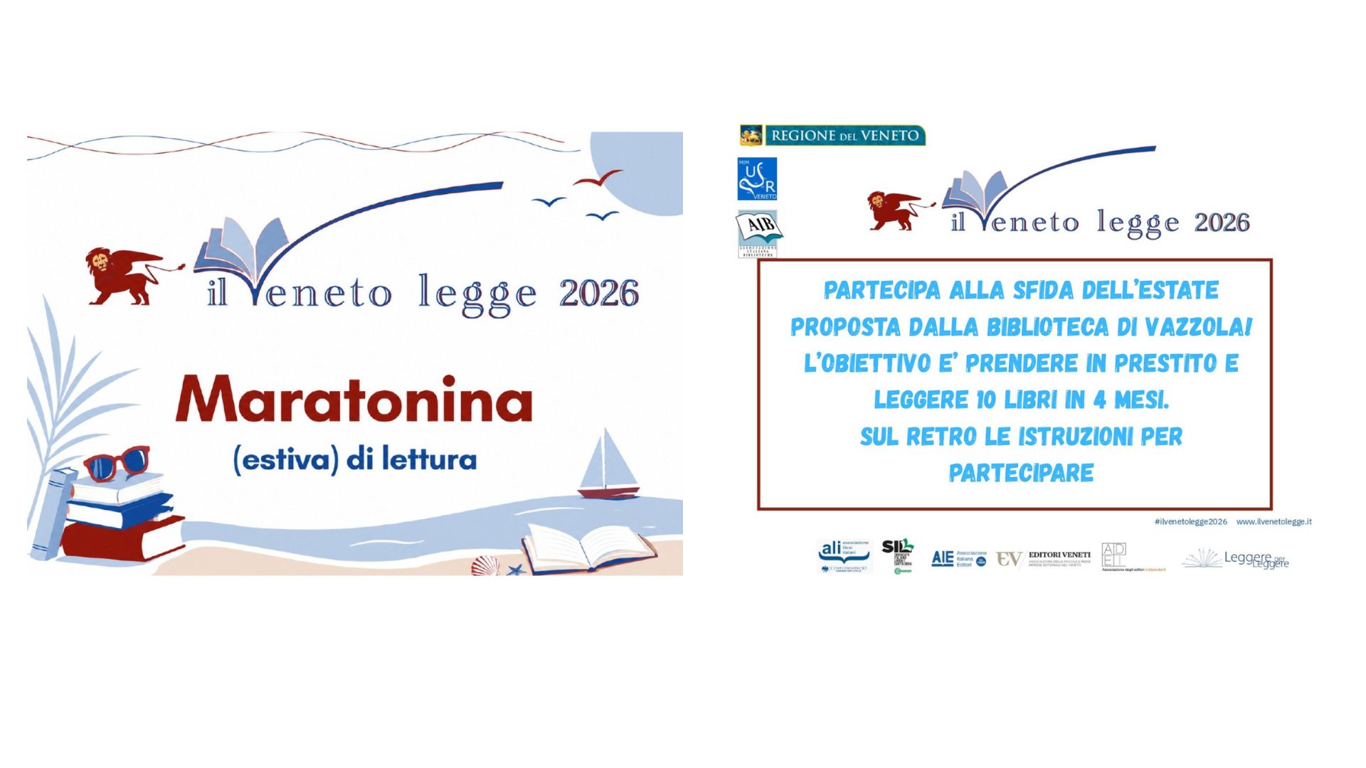 Vazzola | Parte la Maratonina di lettura
