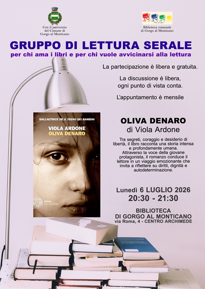 Gorgo al Monticano | Gruppo di lettura serale