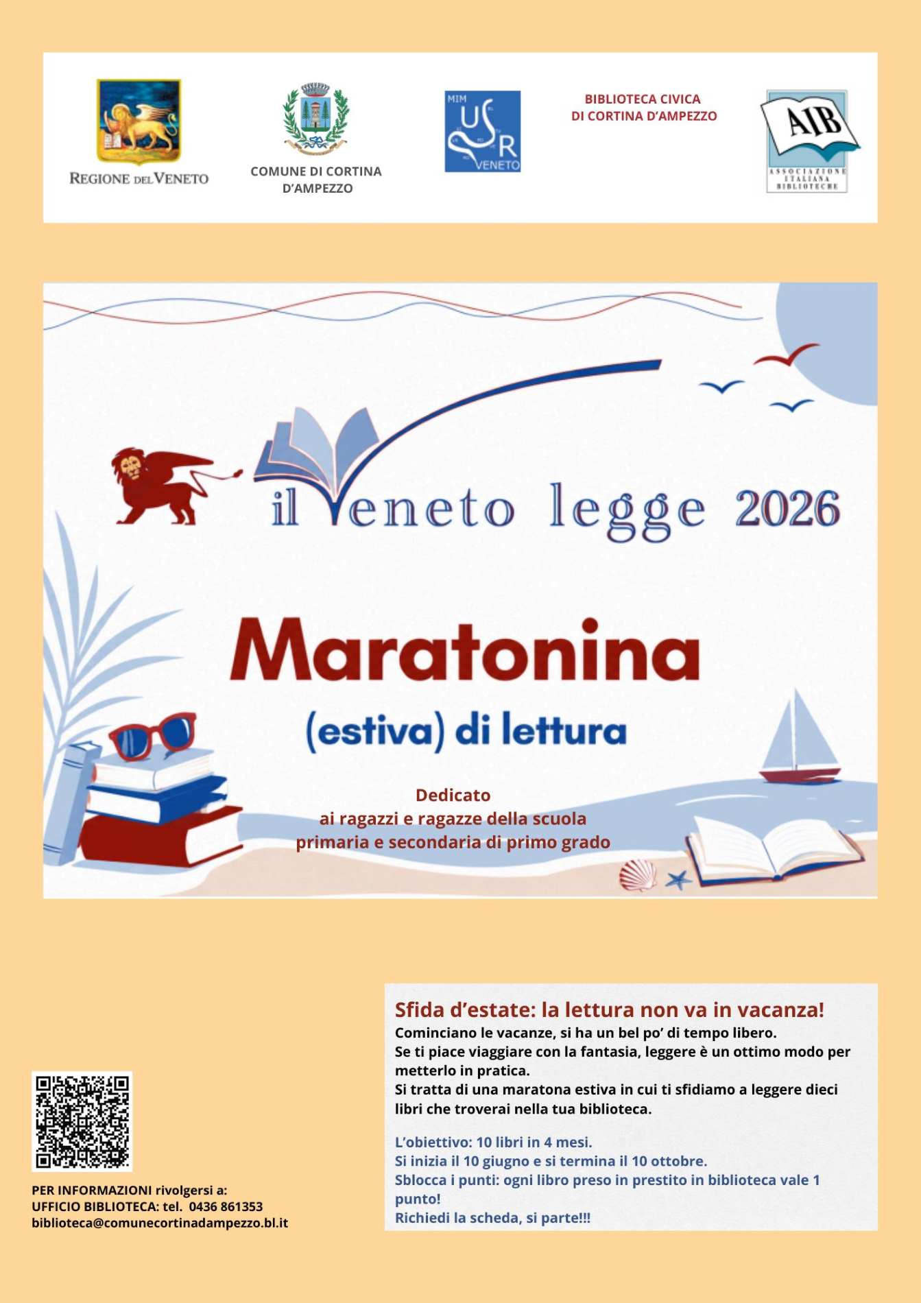 MARATONINA ESTIVA DI LETTURA 2026