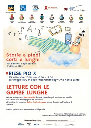 STORIE A PIEDI CORTI E LUNGHI - Letture con le gambe lunghe - 2026