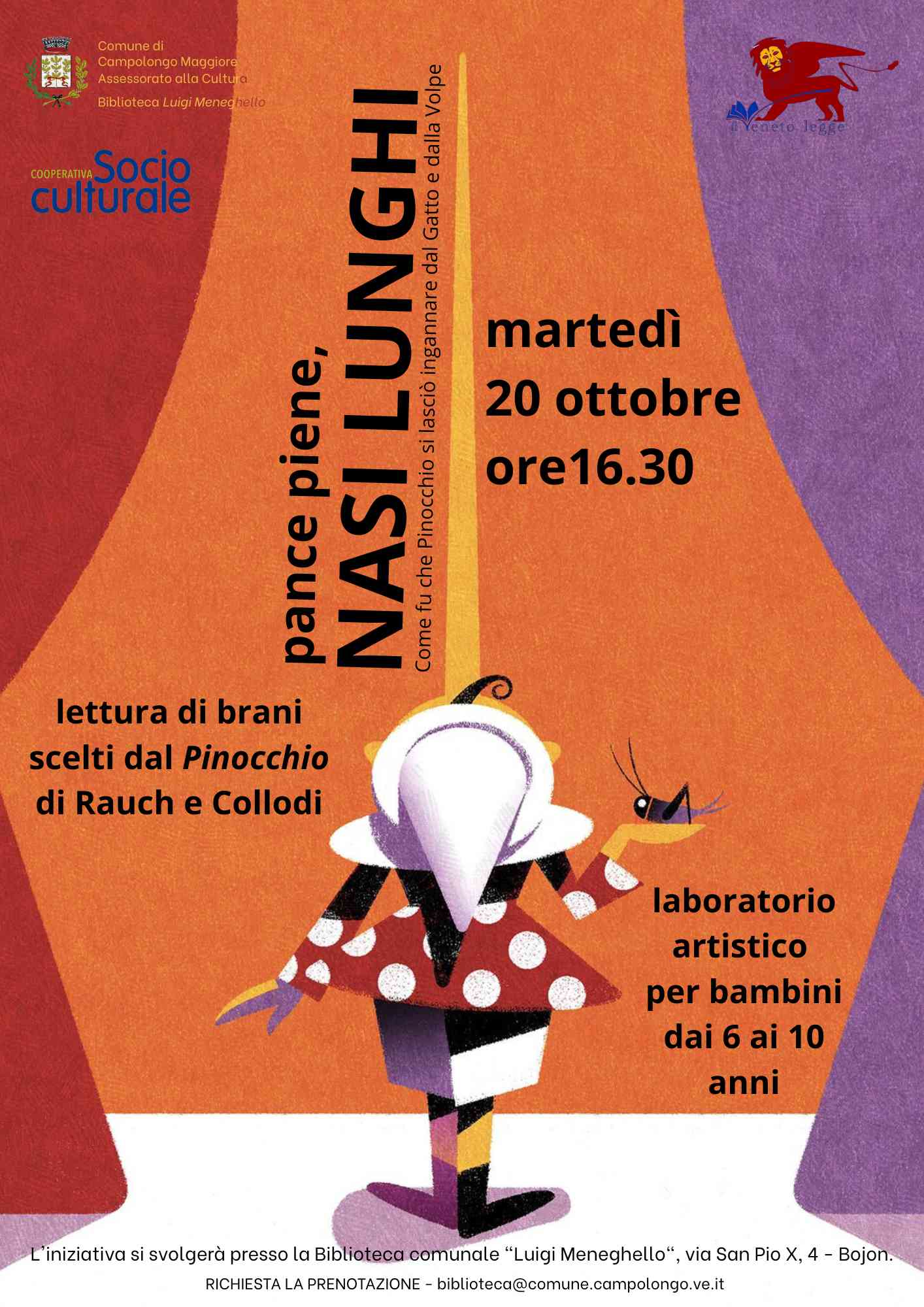 CAMPOLONGO MAGGIORE | pance piene, NASI LUNGHI