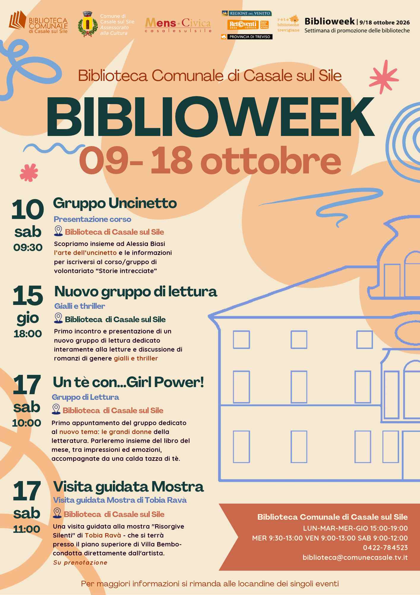 Casale sul Sile | Biblioweek 2026